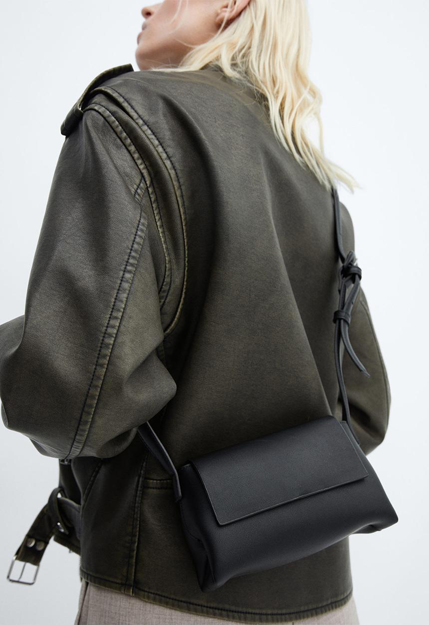 MANGO - Bag lucer - black
