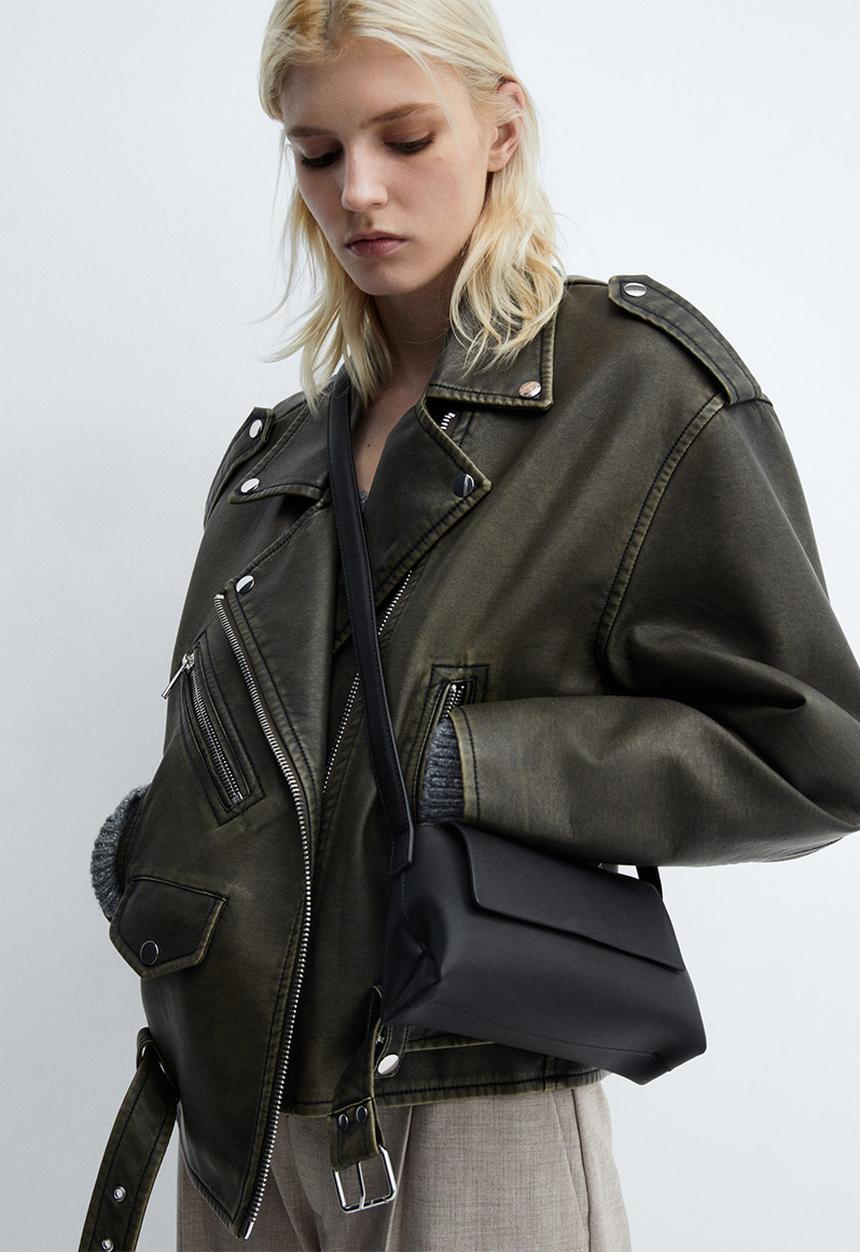 MANGO - Bag lucer - black