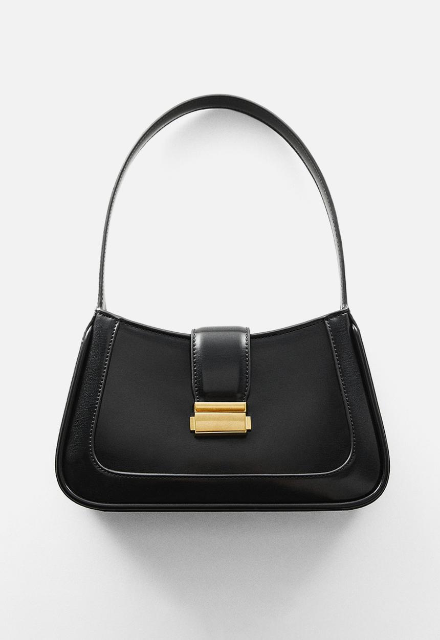 MANGO - Michelle shoulder bag-black