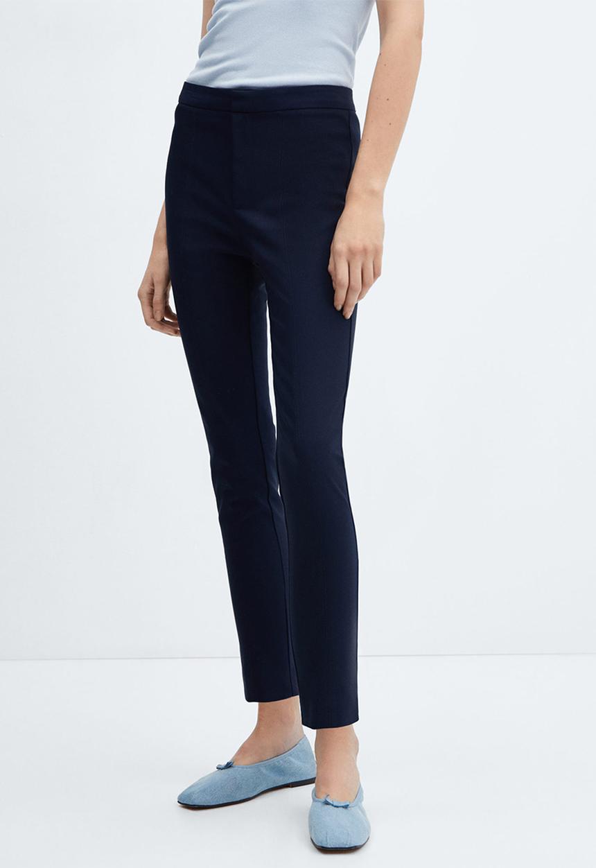 MANGO - Trousers Malu5-H - Midnight Navy