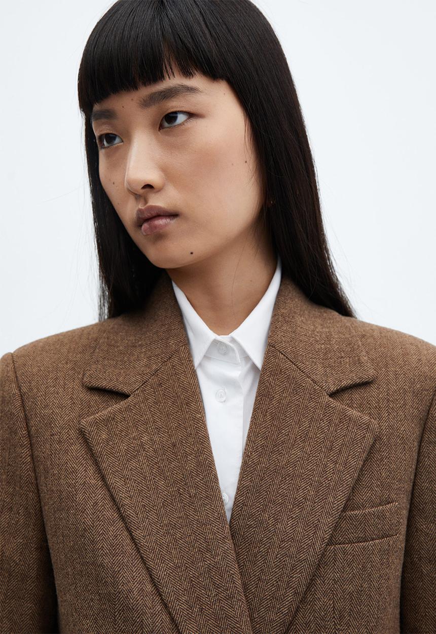 MANGO - Blazer mexico - brown