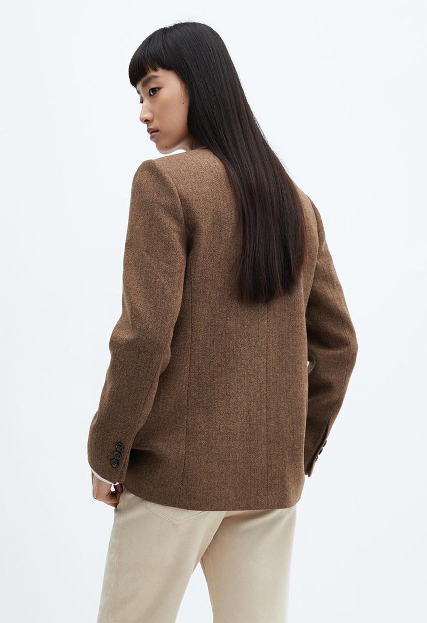 MANGO - Blazer mexico - brown