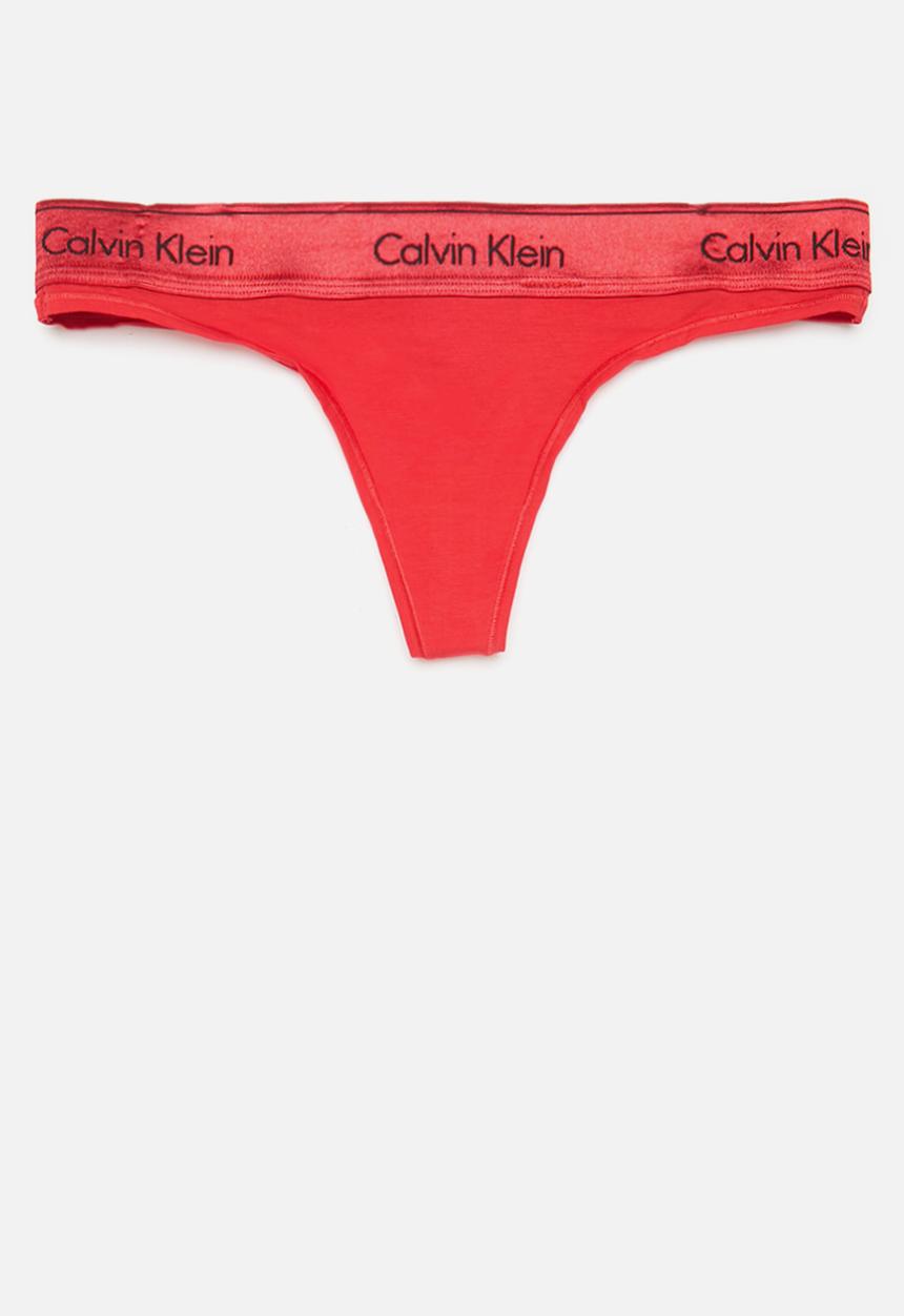Calvin Klein - Exat thong - rouge
