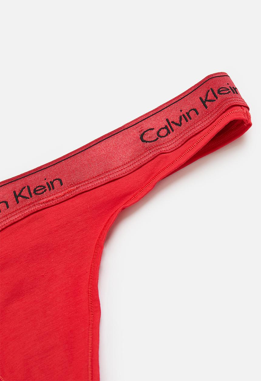 Calvin Klein - Exat thong - rouge