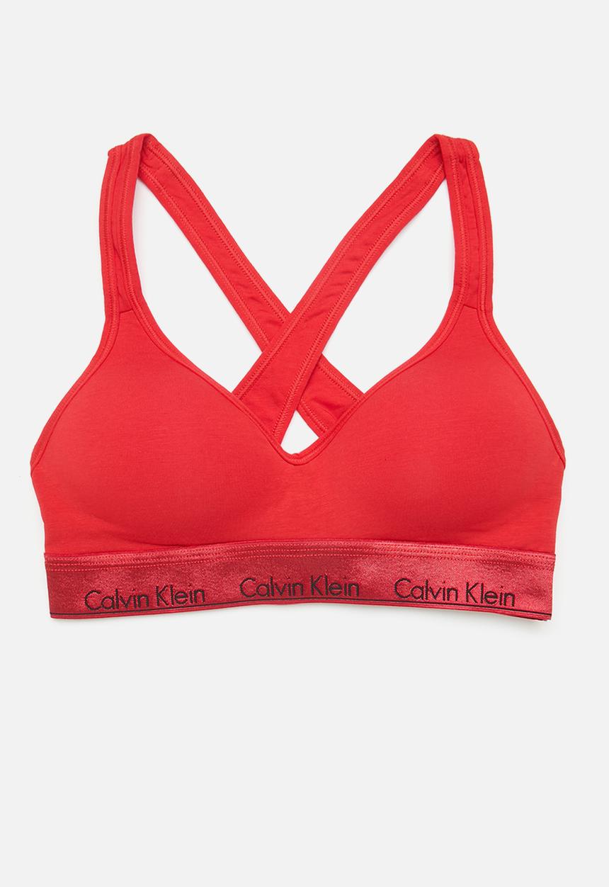 Calvin Klein - Bralette lift - rouge