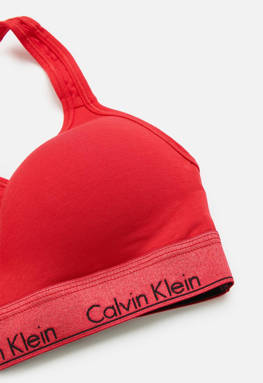 Calvin Klein - Bralette lift - rouge