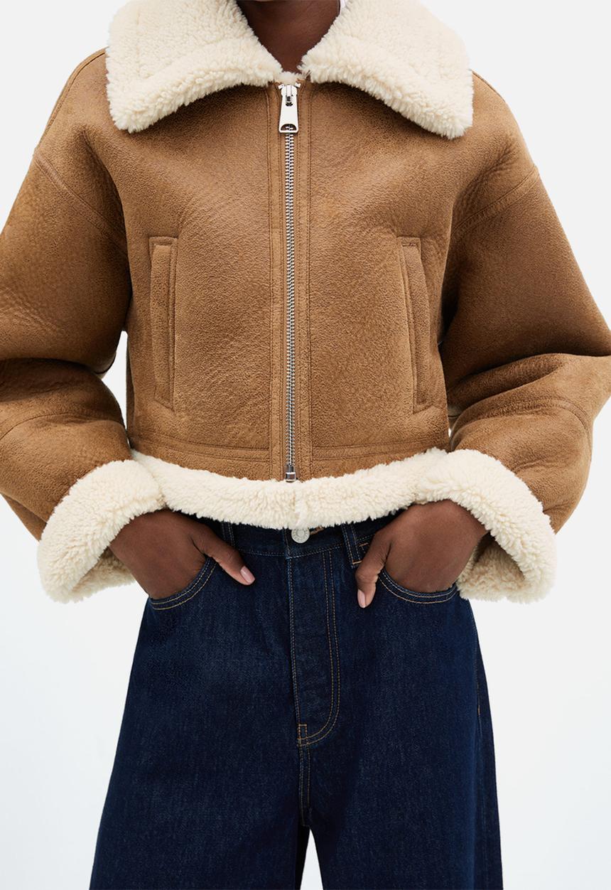 MANGO - Jacket crawford - light beige