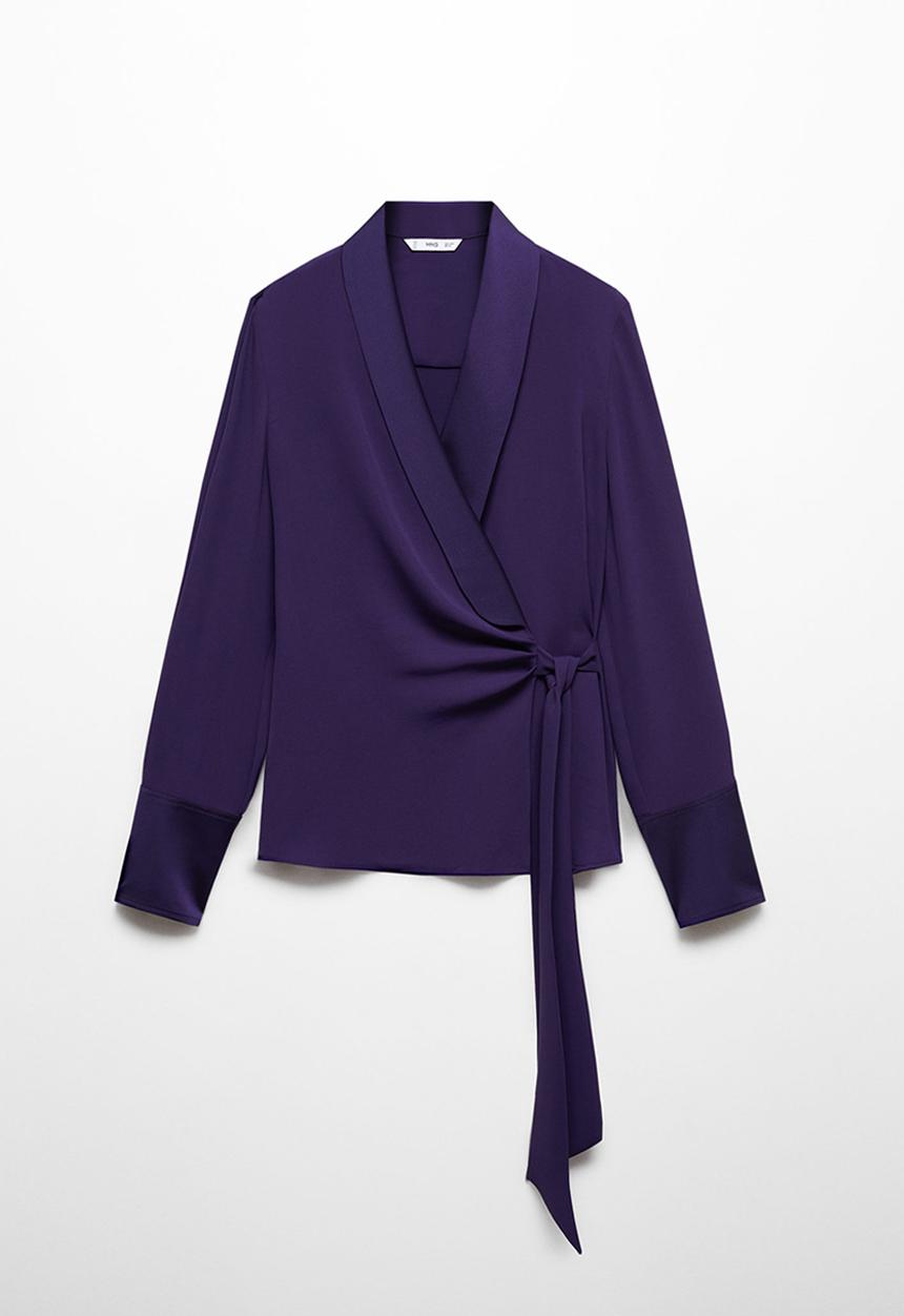 MANGO - Blouse Rider - Midnight Navy