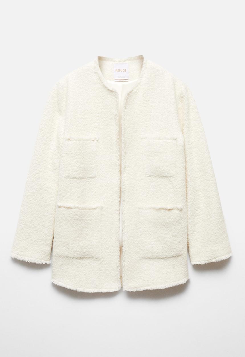 MANGO - Jacket judy - light beige