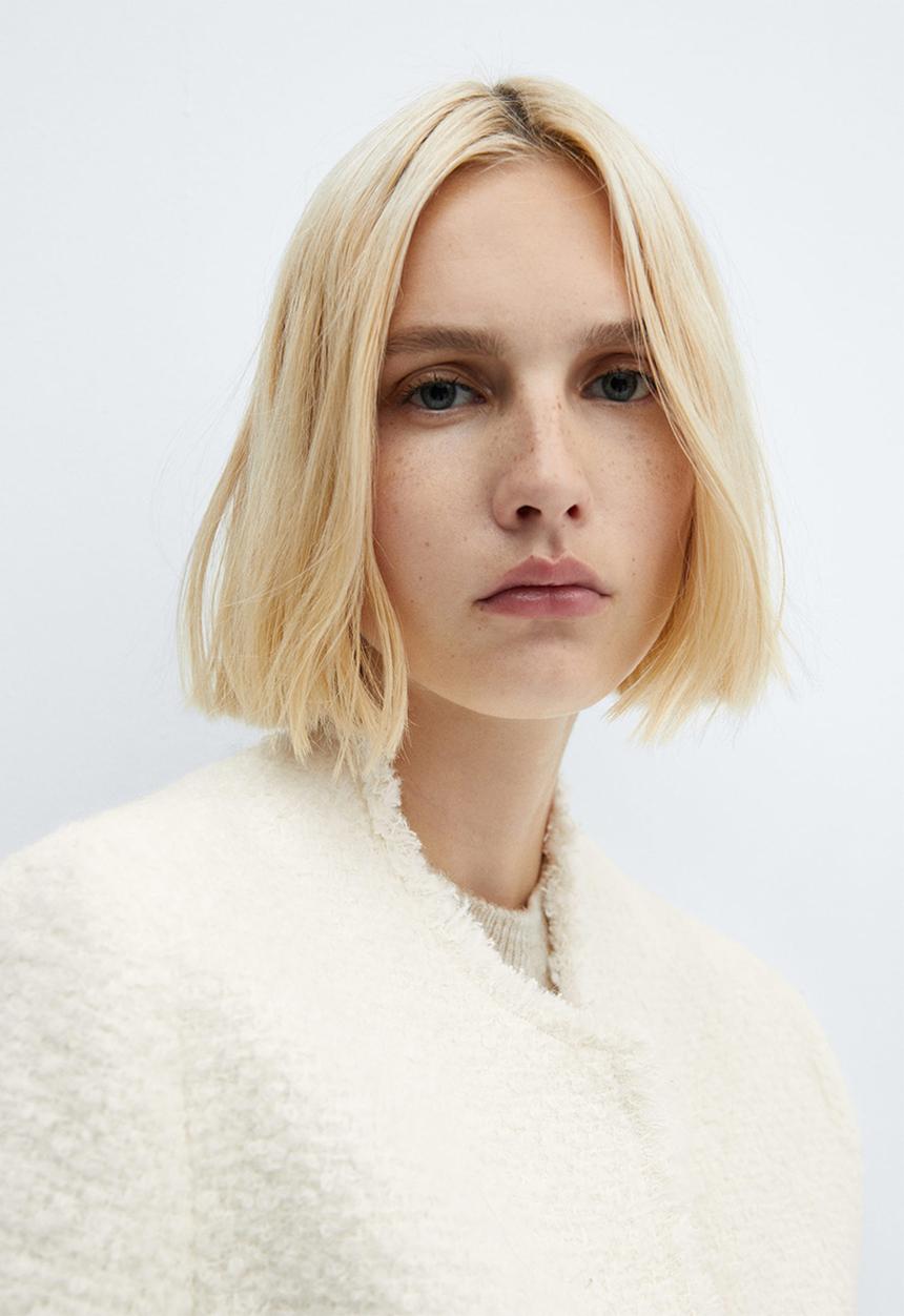 MANGO - Jacket judy - light beige