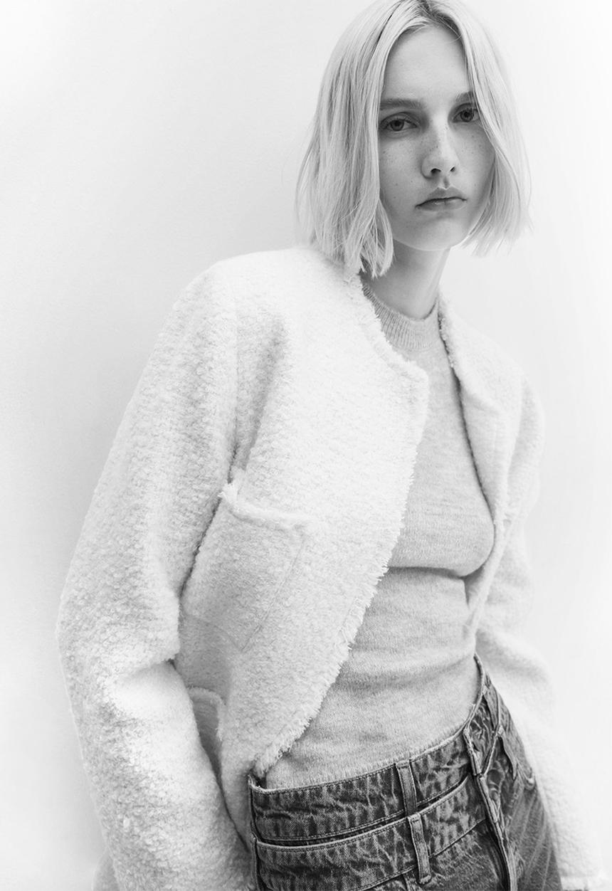 MANGO - Jacket judy - light beige