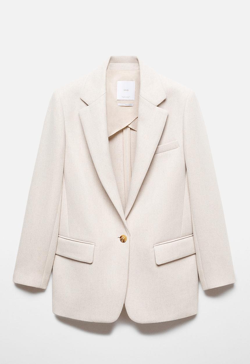 MANGO - Blazer tulum - light beige
