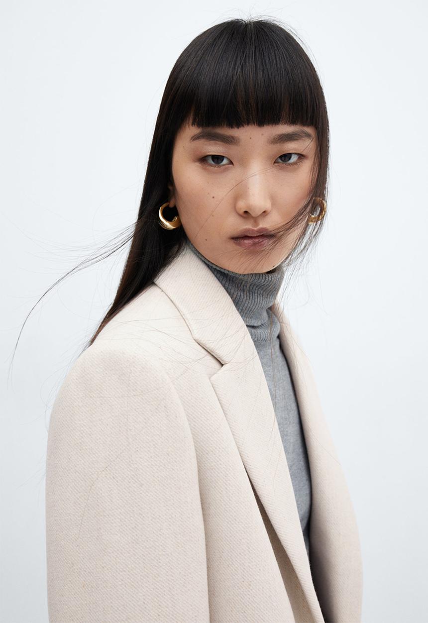 MANGO - Blazer tulum - light beige