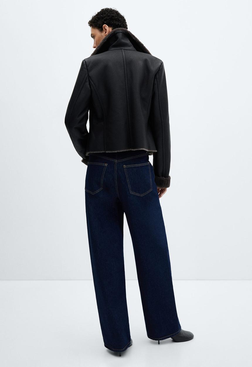 MANGO - Jacket cadi - black