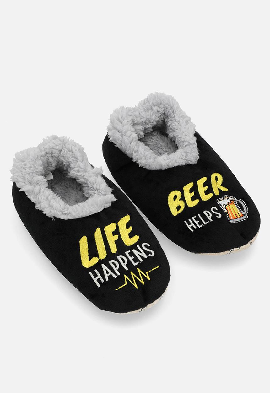 snoozies!® - Mens beer helps - black