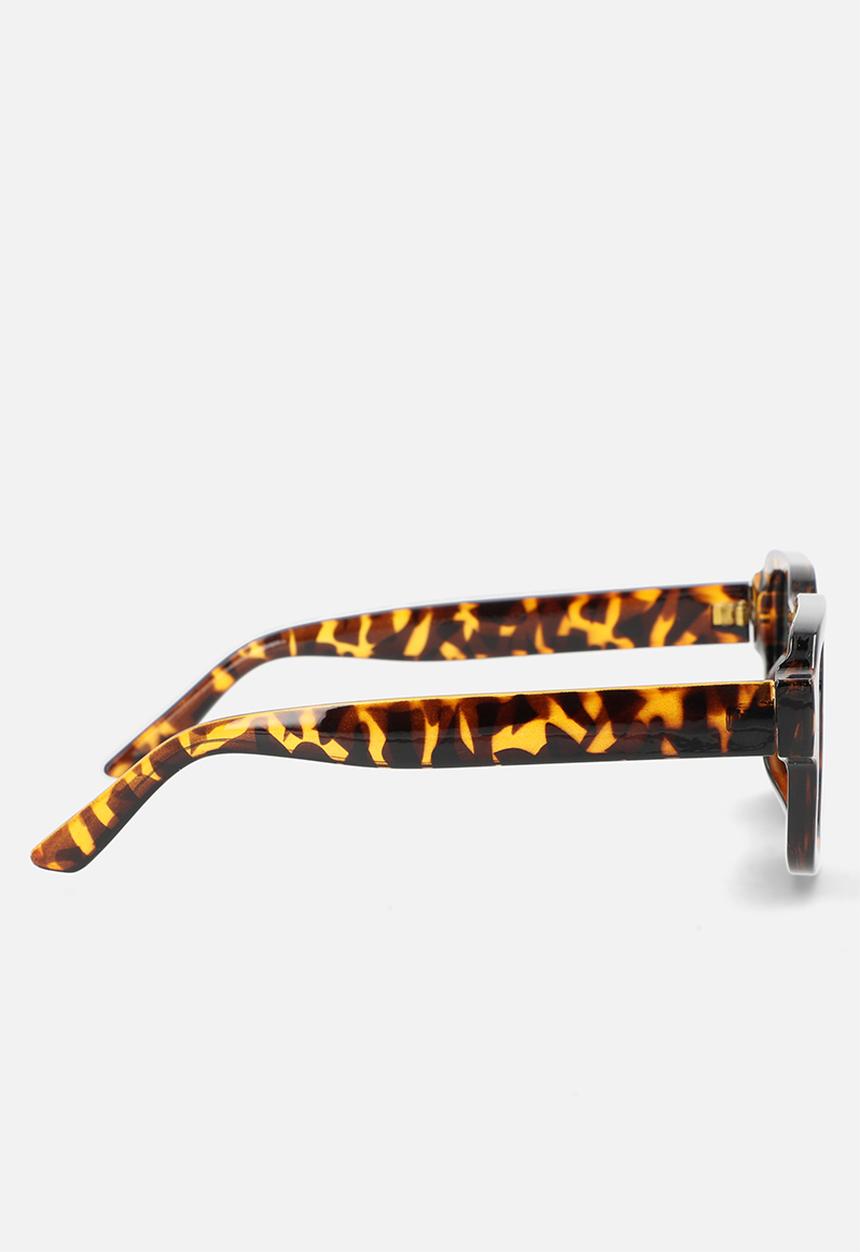 Superbalist - Bella square sunglasses - brown