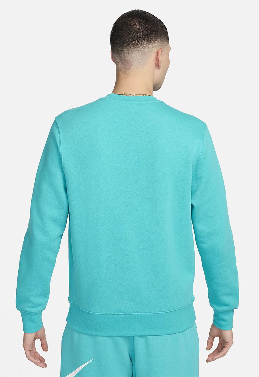 Nike - NSW Club Fleece Crew - Dusty Cactus/White