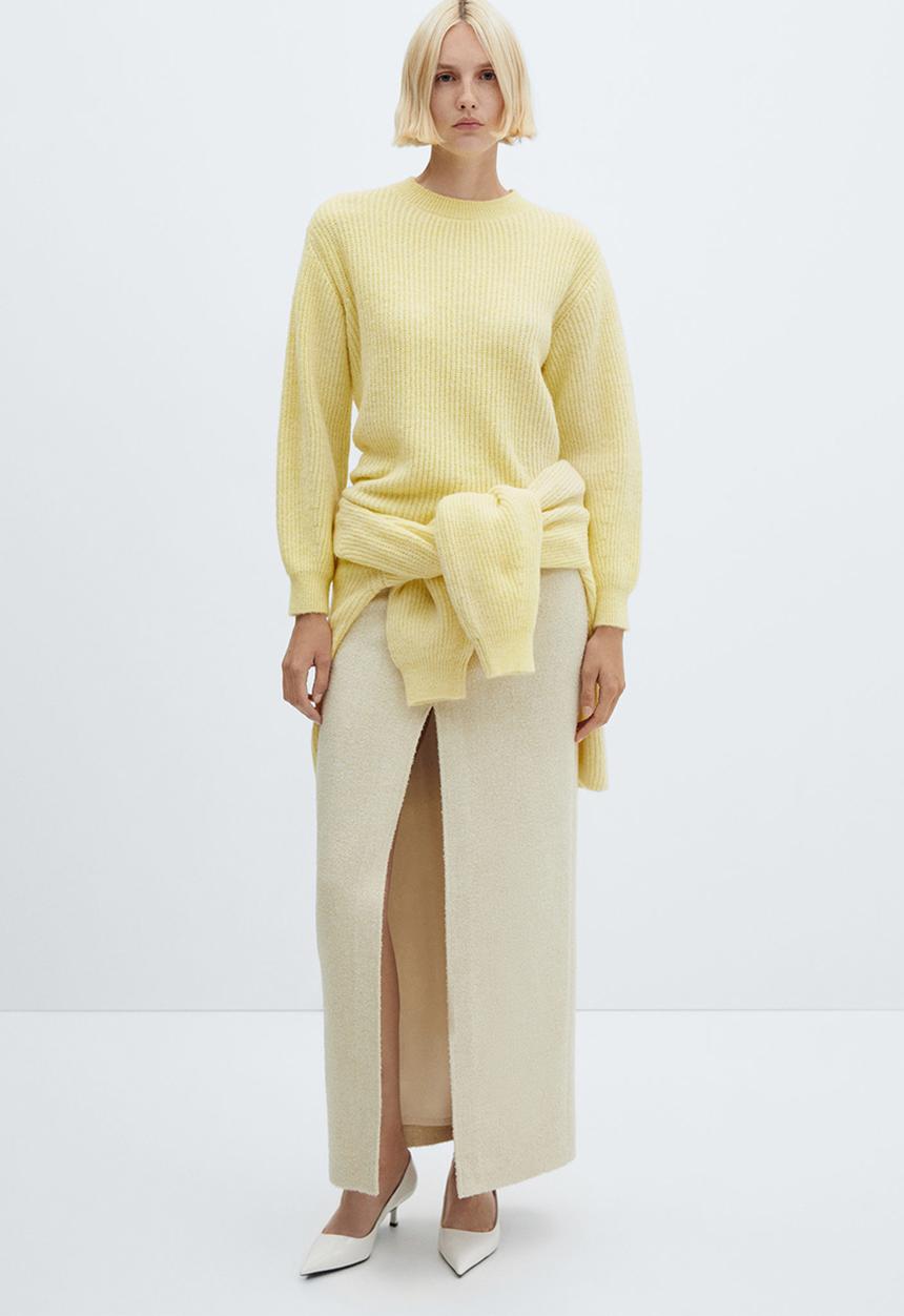 MANGO - Sweater grogui - yellow