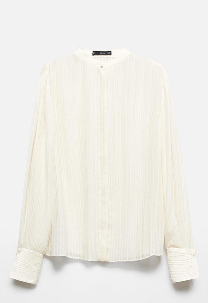 MANGO - Blouse Alice - Light Beige