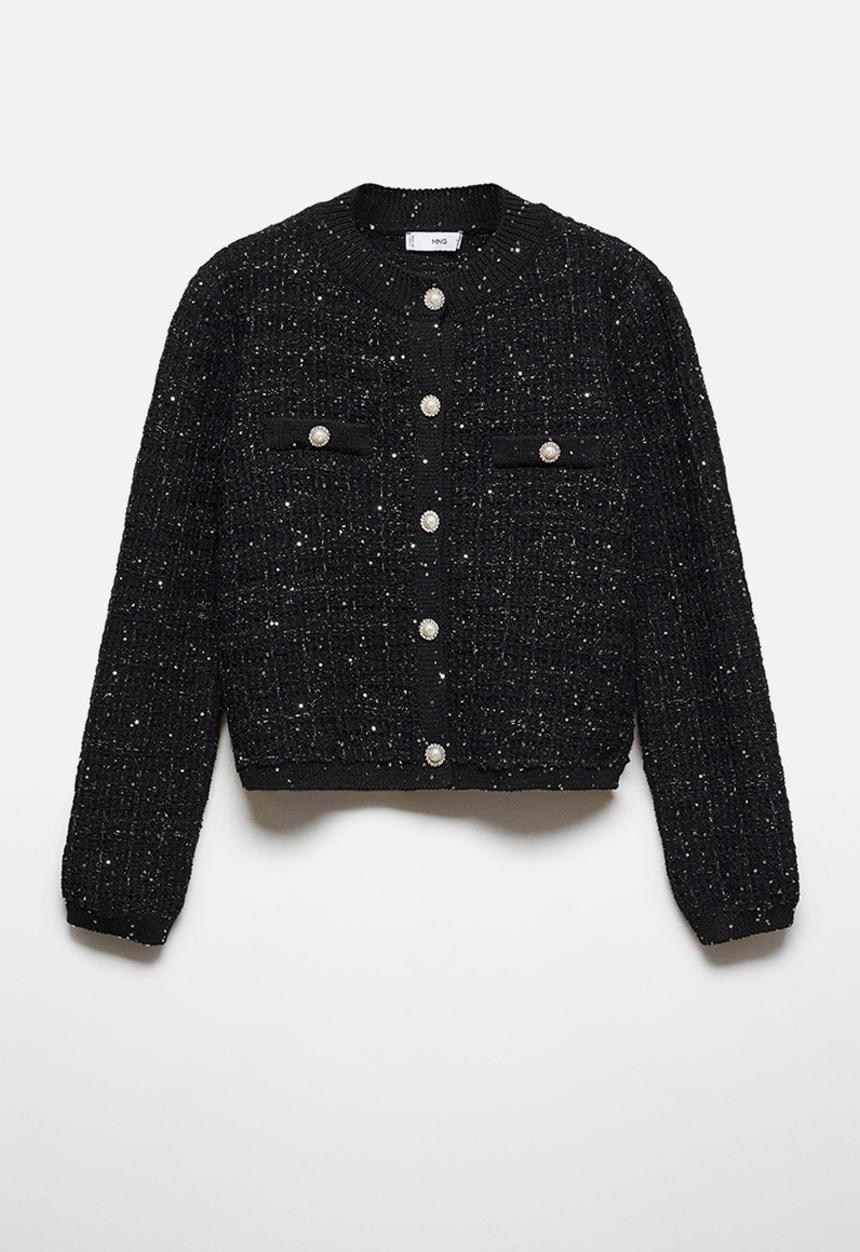 MANGO - Cardigan naomi - black