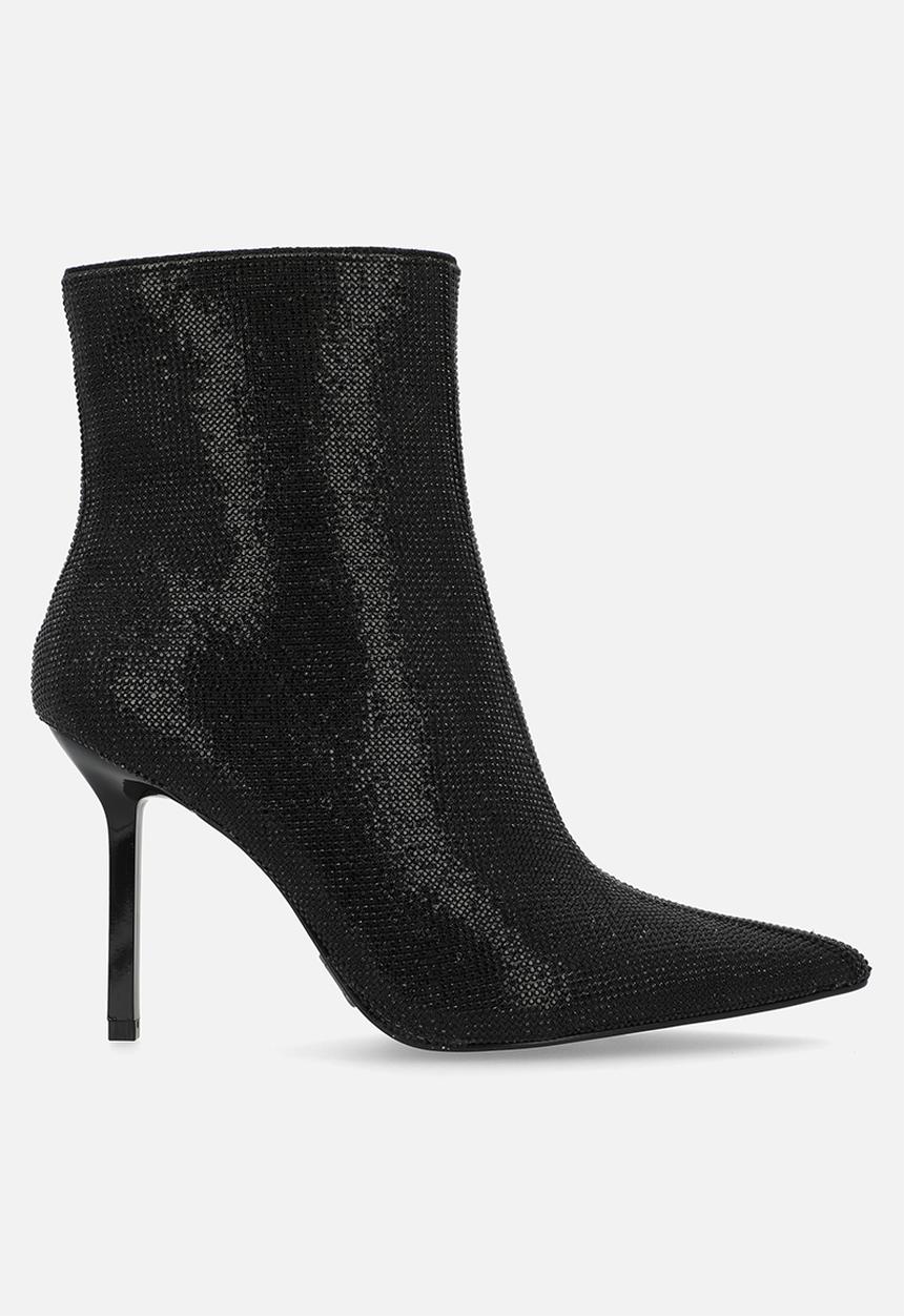 Steve Madden - Iyanna-r ankle boot - black crystal