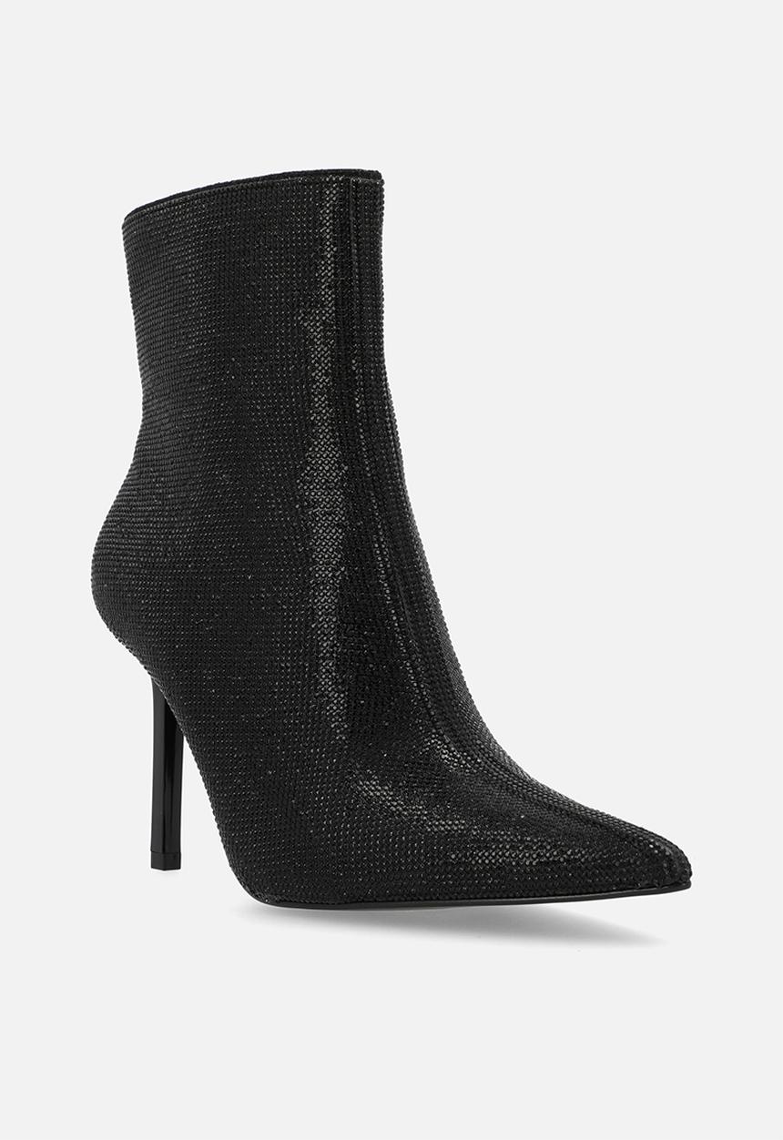 Steve Madden - Iyanna-r ankle boot - black crystal