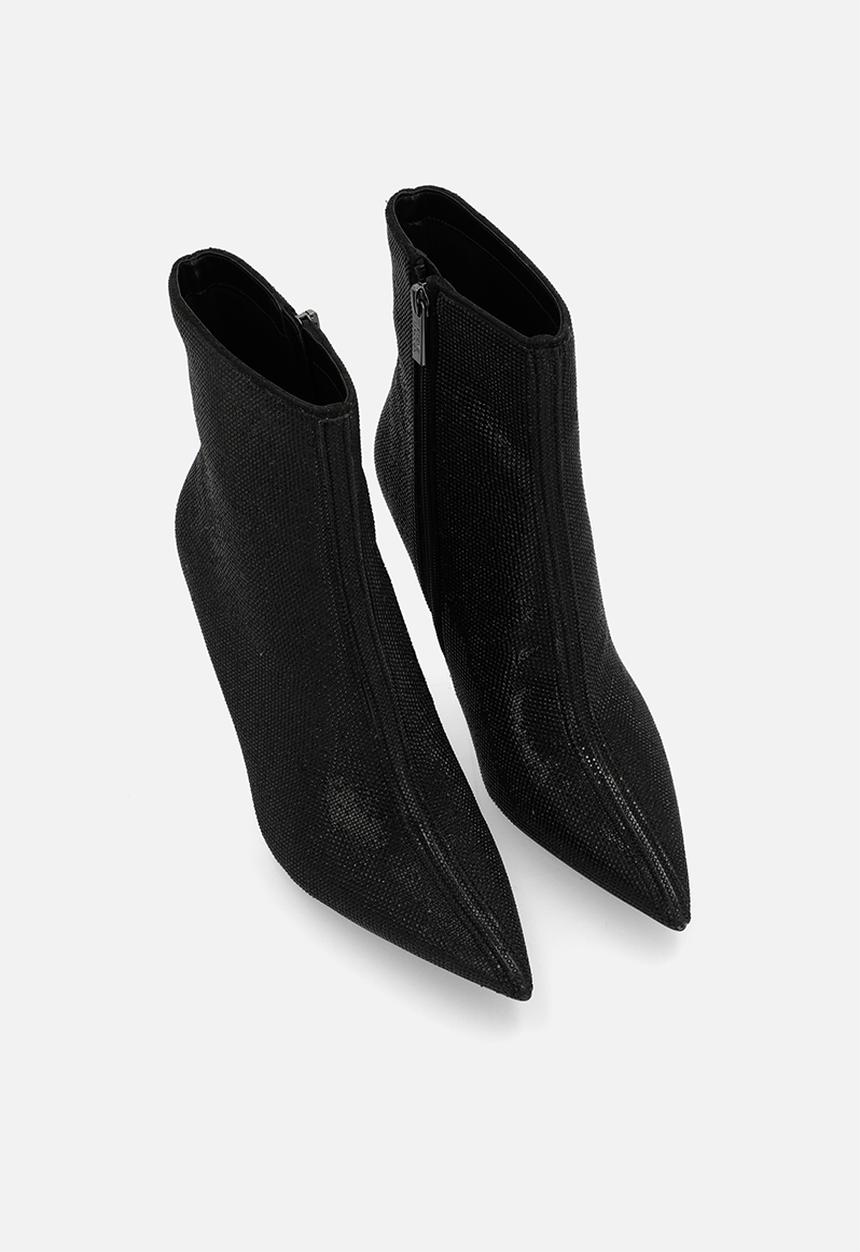 Steve Madden - Iyanna-r ankle boot - black crystal