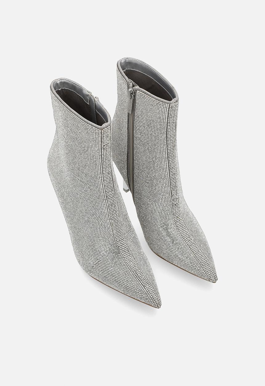 Steve Madden - Iyanna-r ankle boot - silver crystal