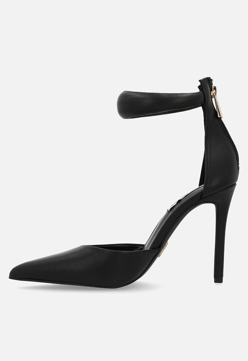 Steve Madden - Ele stiletto ankle strap - black