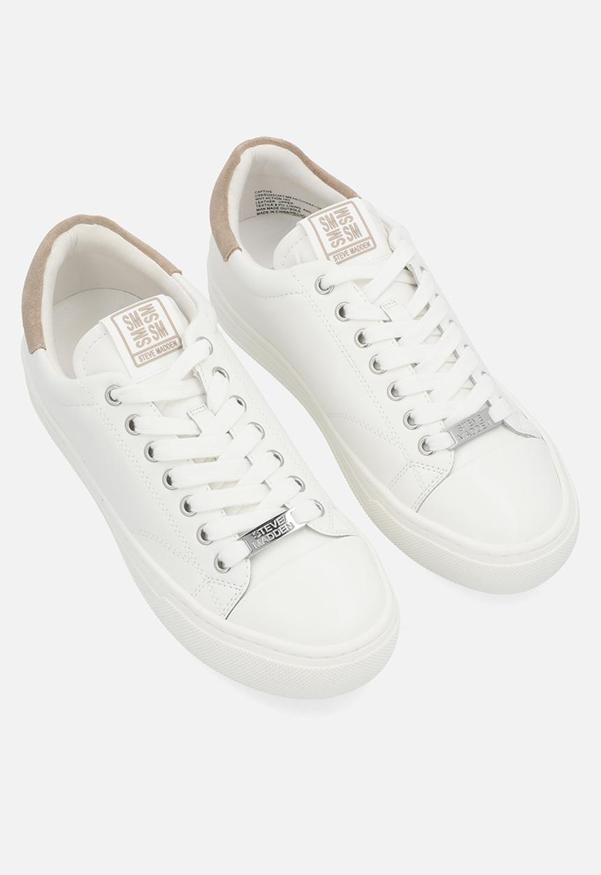 Steve Madden - Captive sneaker - white