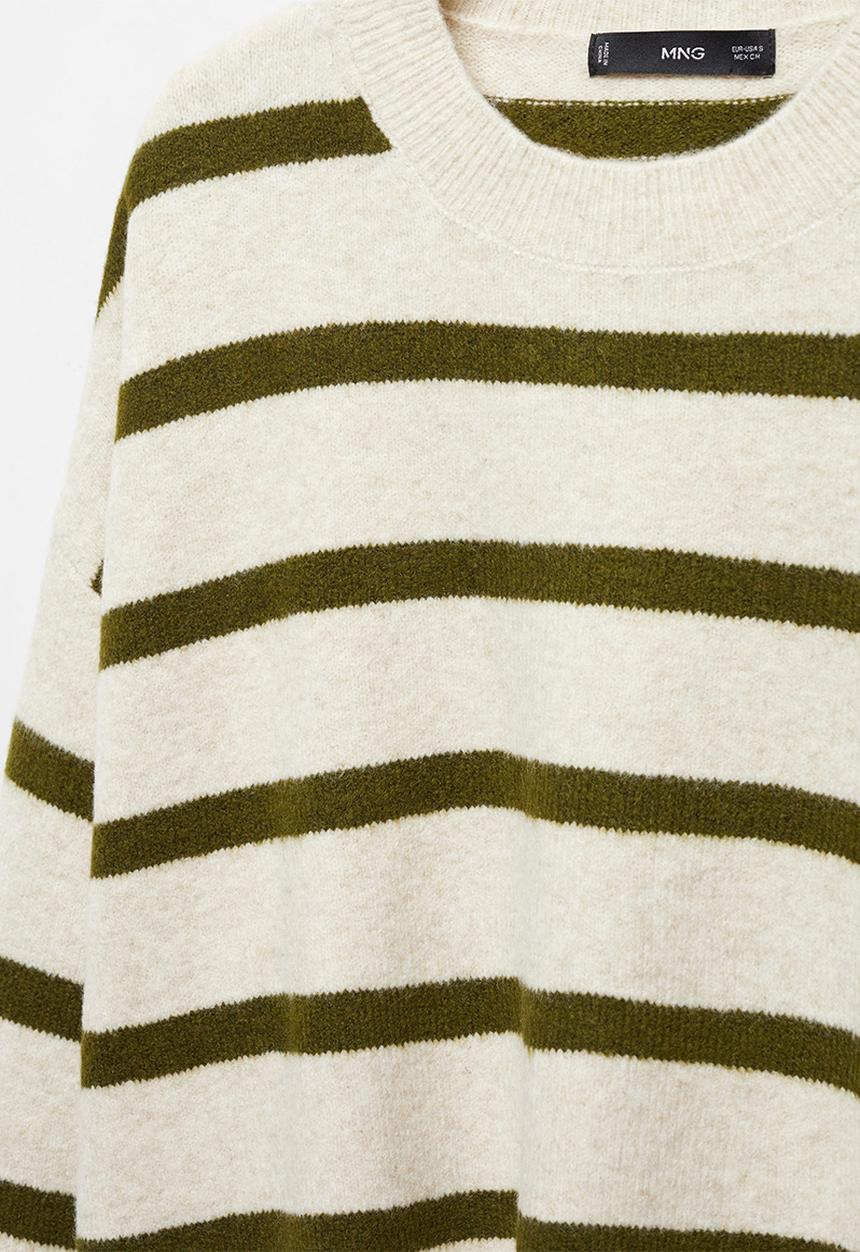 MANGO - Sweater marini - beige/khaki