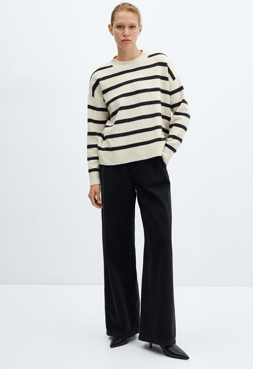 MANGO - Sweater marini - charcoal