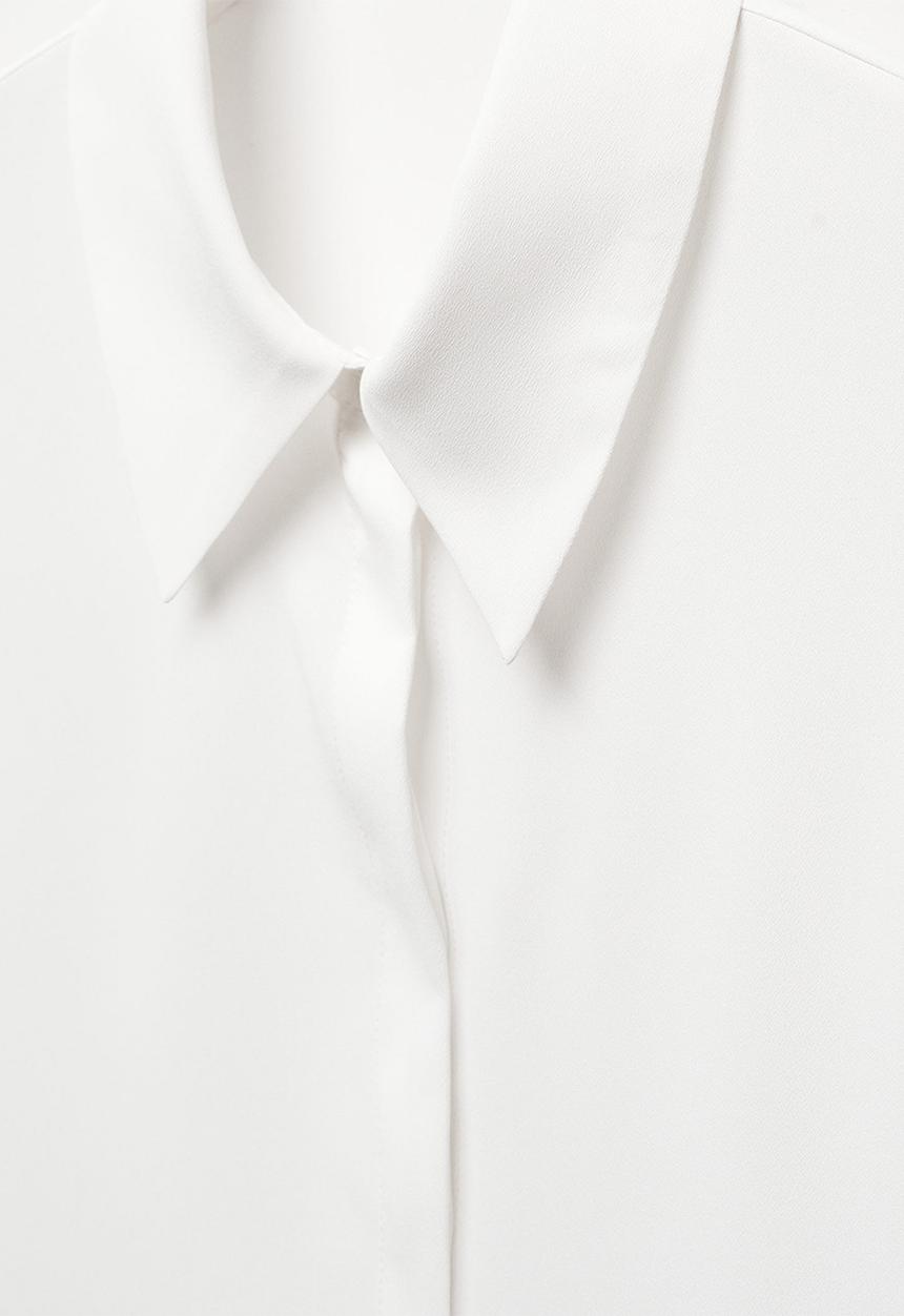 MANGO - Shirt Basic - Natural