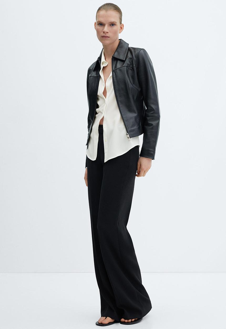 MANGO - Shirt Basic - Natural