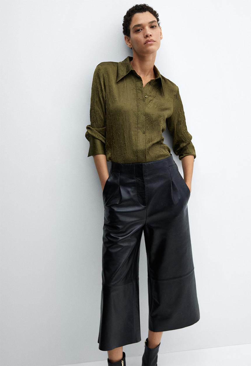 MANGO - Shirt Arru - Green