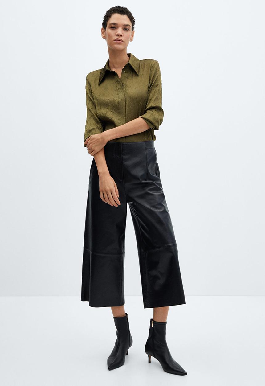 MANGO - Shirt Arru - Green