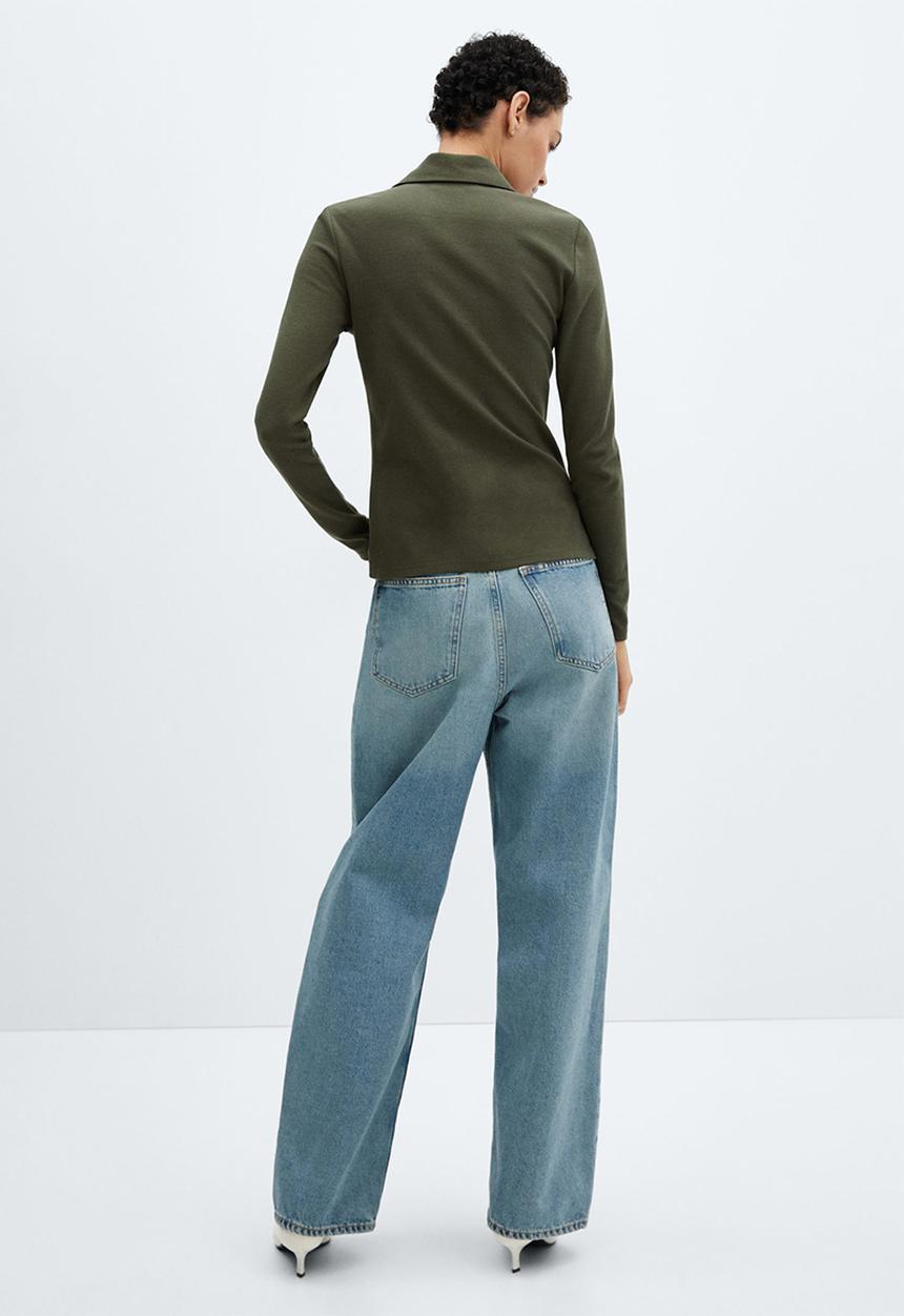 MANGO - Shirt Orion - Beige/ Khaki