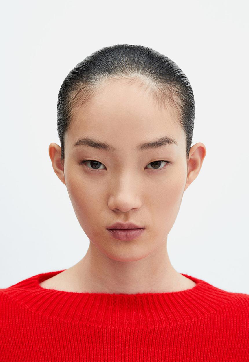 MANGO - Sweater car - red