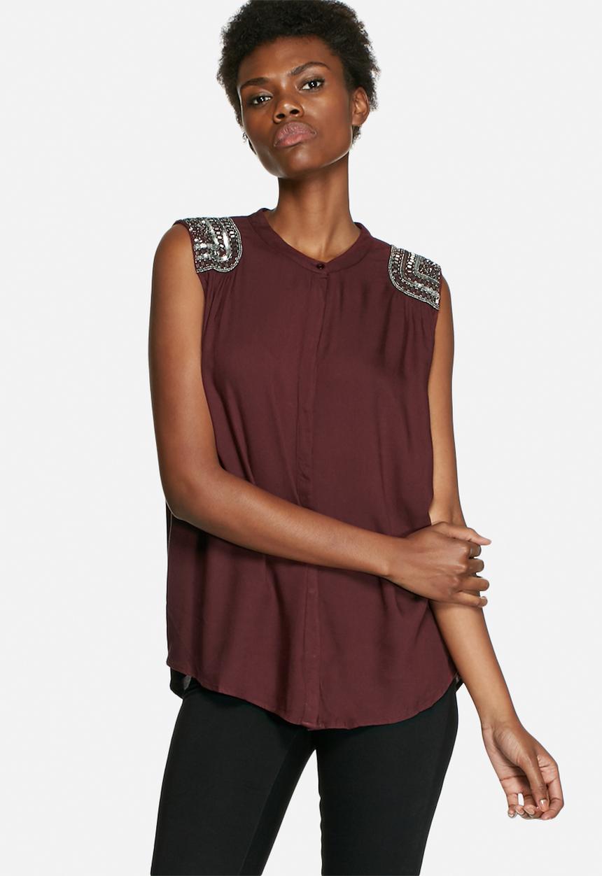 VILA - Pilun Embellished Top