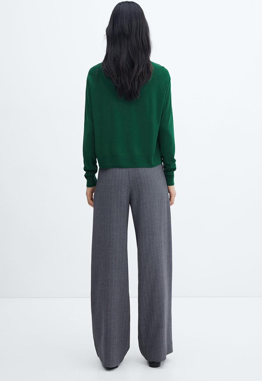 MANGO - Sweater lucca - dark green
