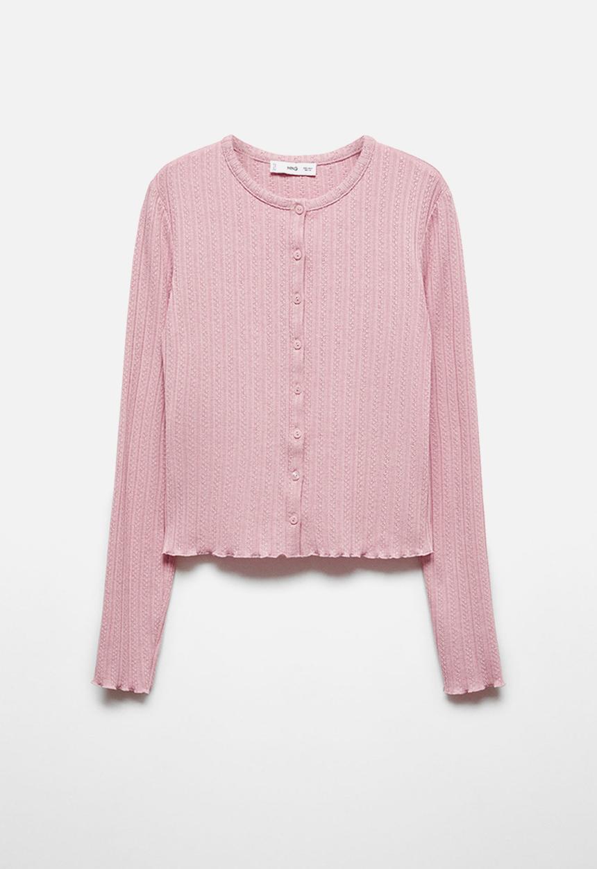 MANGO - Jacket lyra - pink