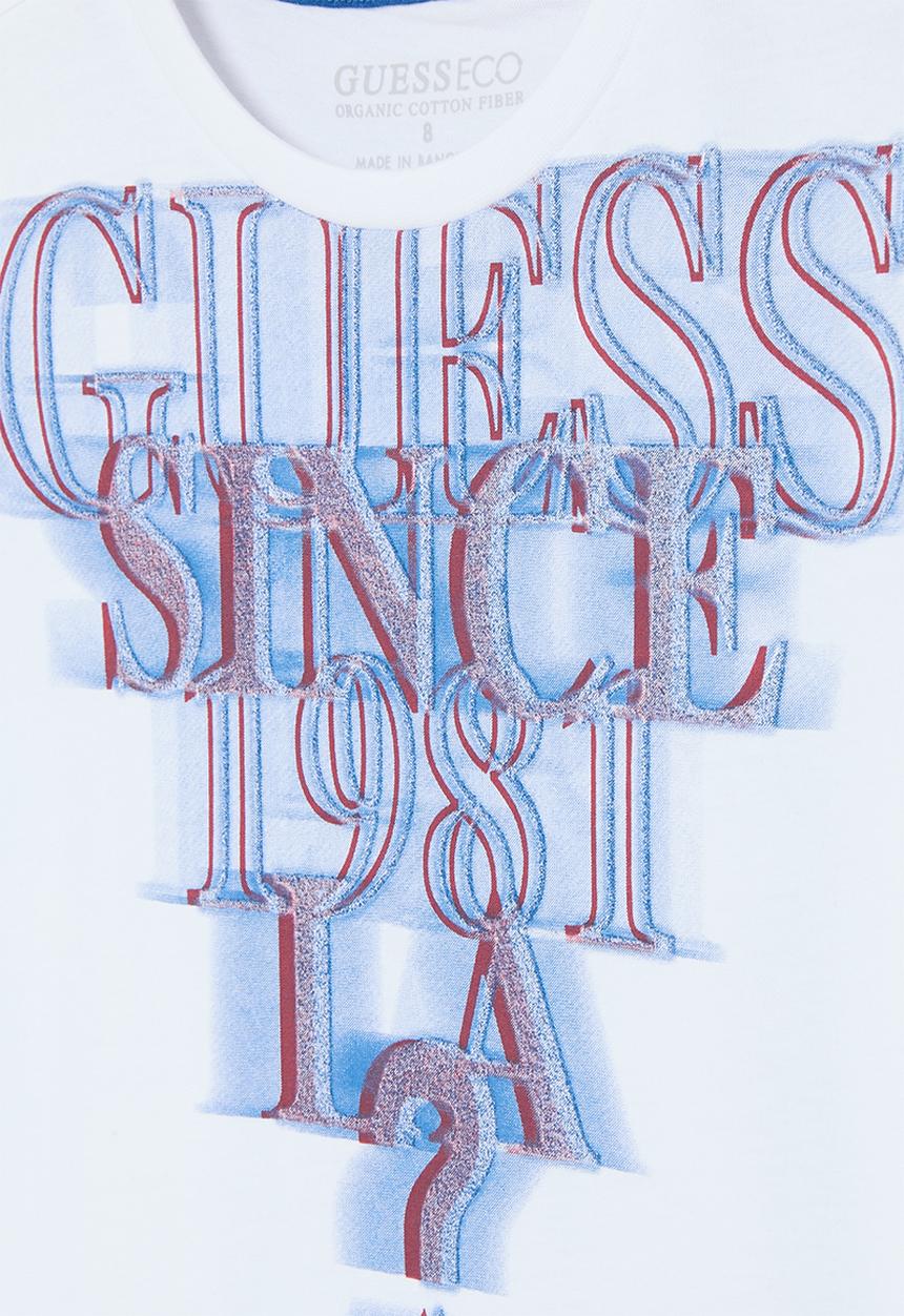 GUESS - Short sleeve T-shirt - pure white