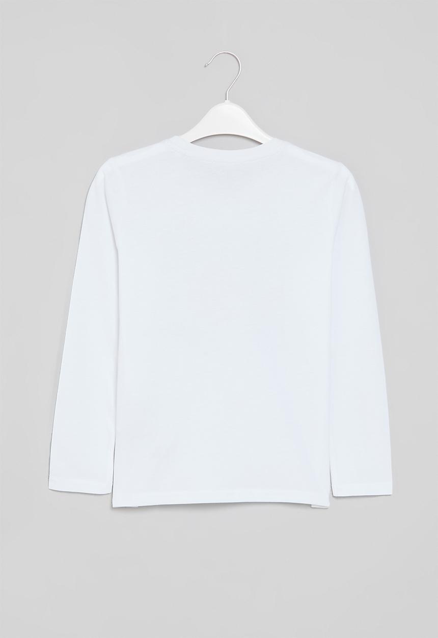 GUESS - Long sleeve T-shirt - pure white