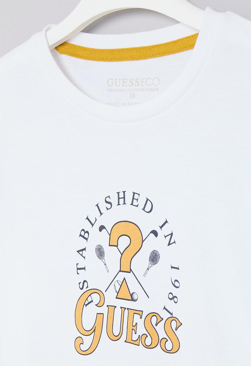 GUESS - Long sleeve T-shirt - pure white