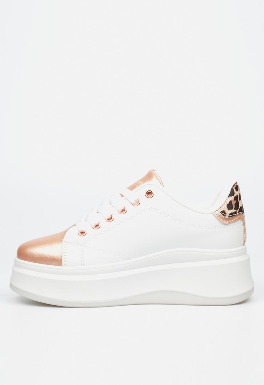 Butterfly Feet - Bondi 1 lace-up sneaker - rose gold
