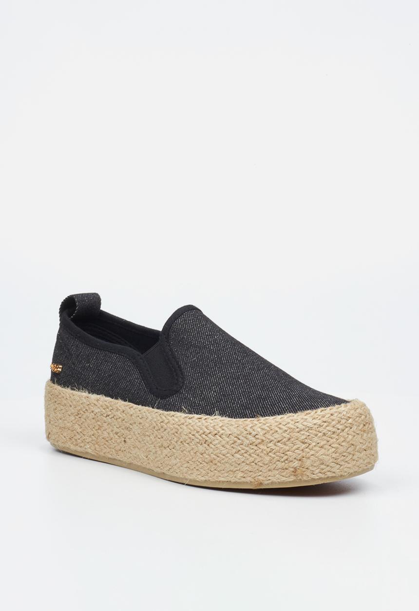 Miss Black - Quebec 16 slip-on - black