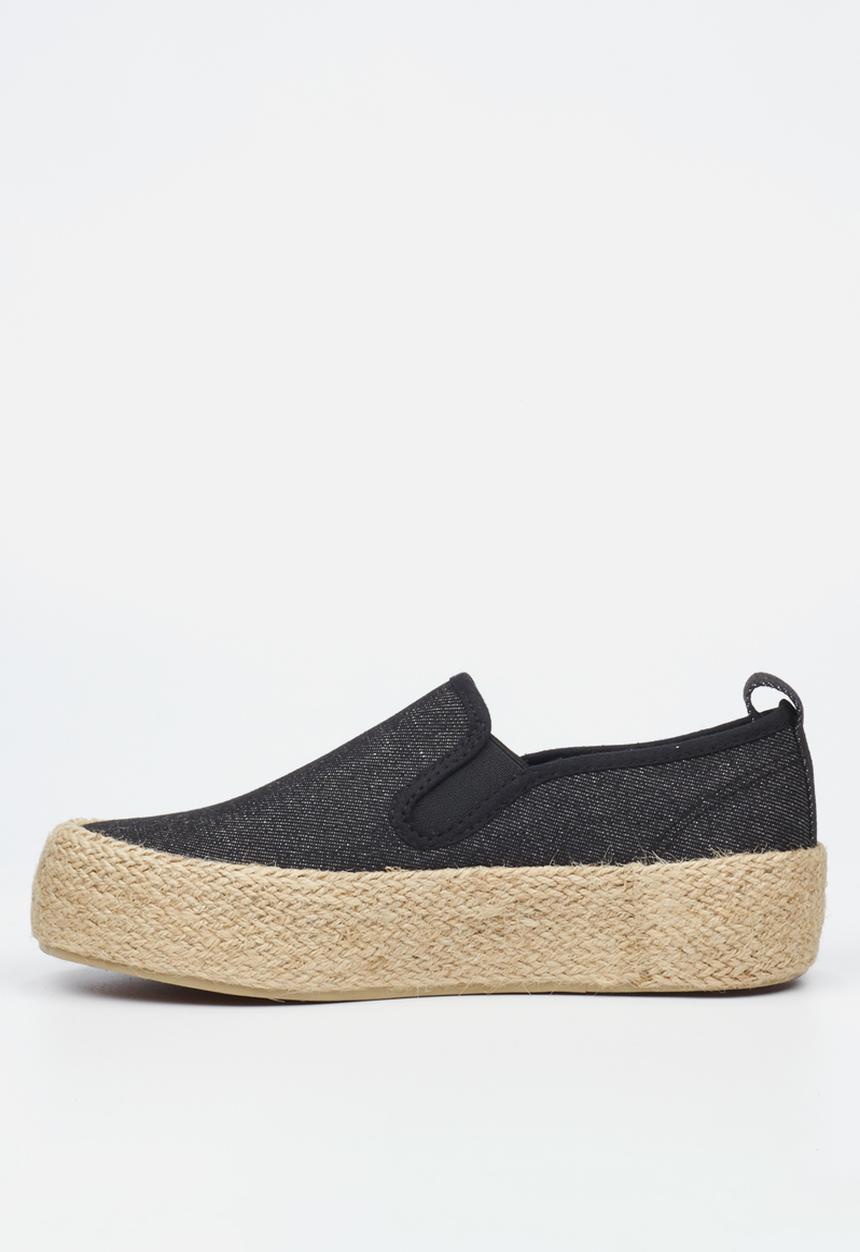 Miss Black - Quebec 16 slip-on - black