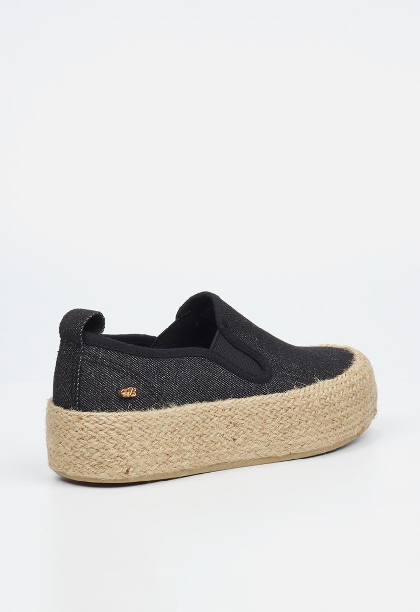 Miss Black - Quebec 16 slip-on - black