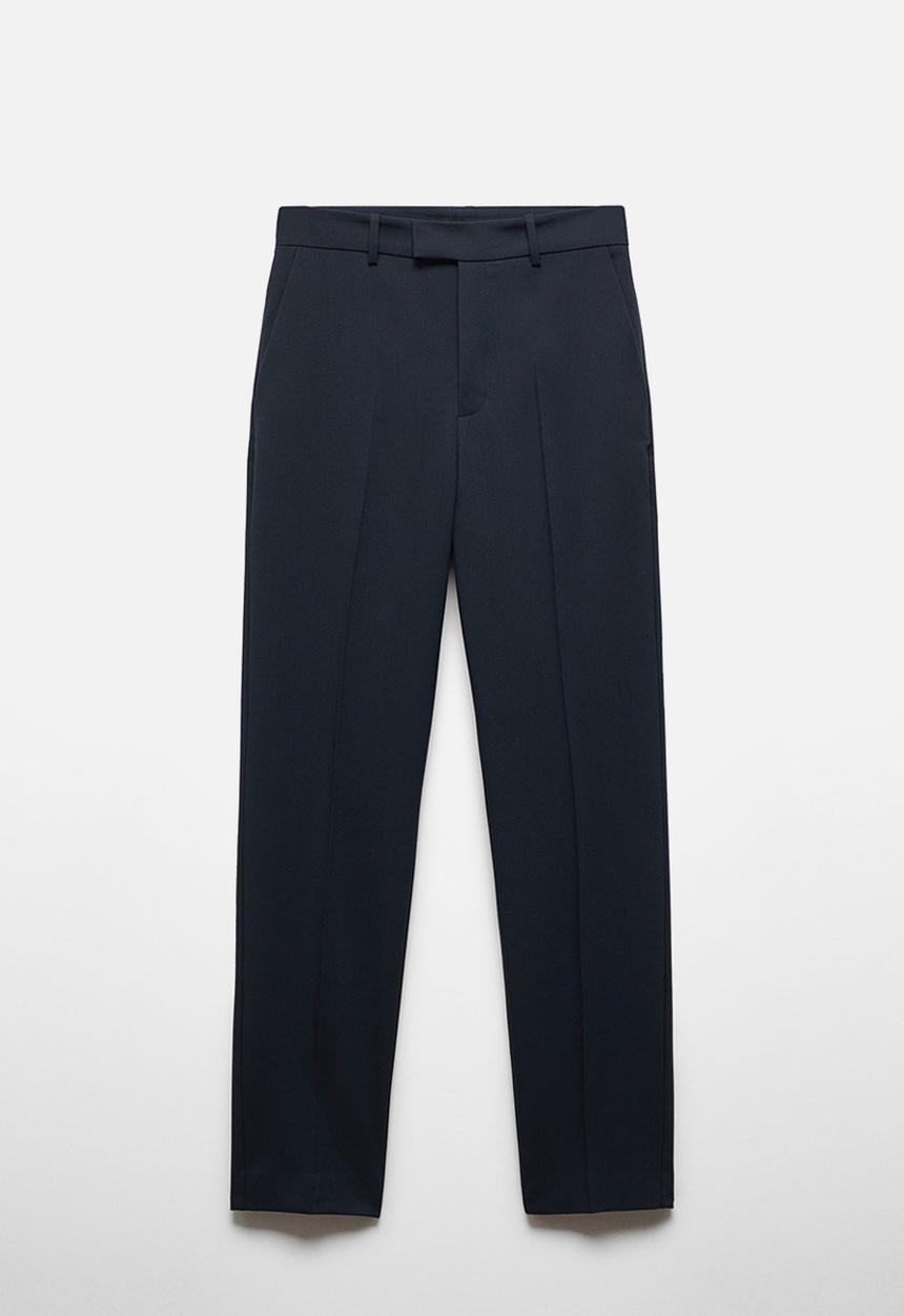 MANGO - Trousers boreal - navy