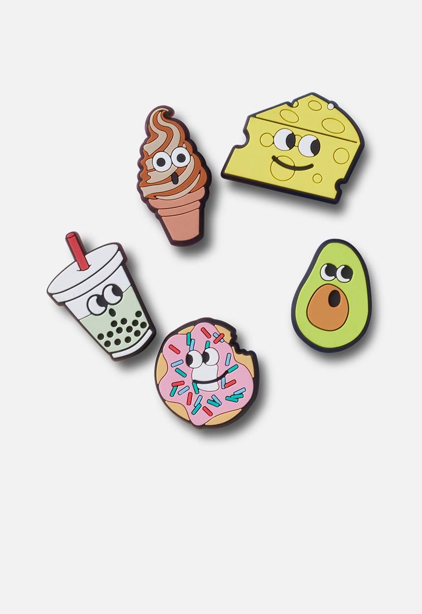 Crocs - Lights Up Food Friends 5 Pack jibbitz - multi
